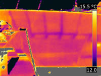 Infrared used to find leak in Launch2